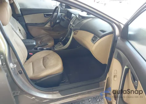 2013 Hyundai Elantra Limited z USA, uszkodzony, nr VIN 5NPDH4AE9DH220421